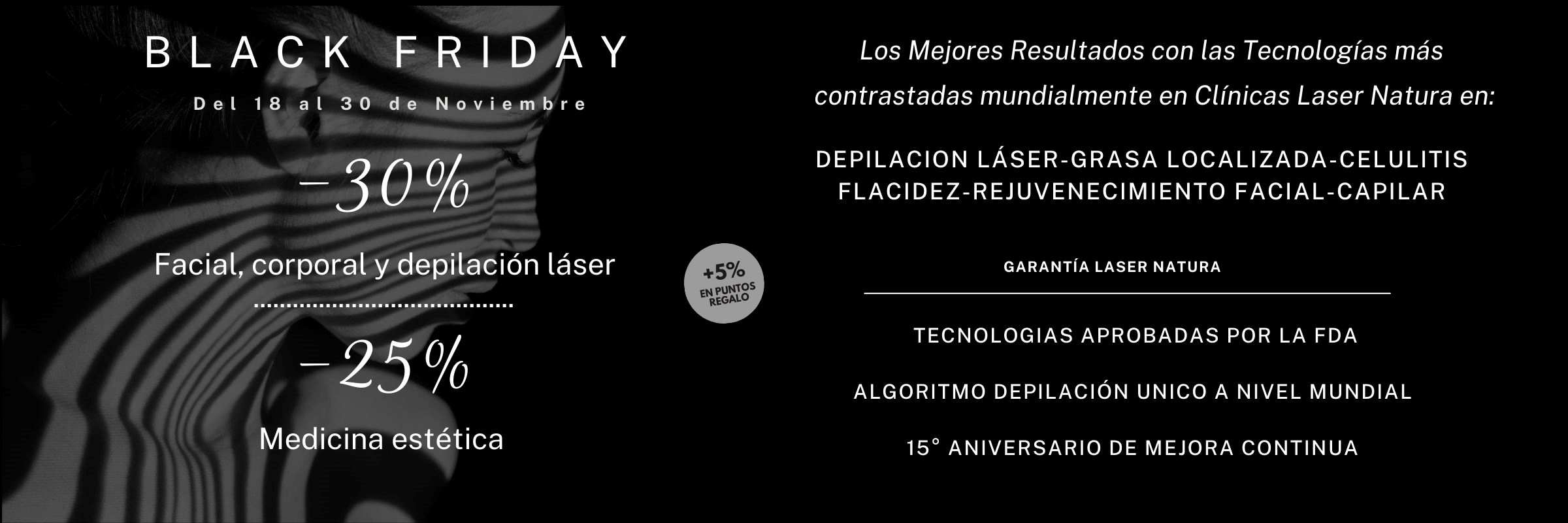 Ofertas Depilación Laser Alejandrita Madrid Black Friday