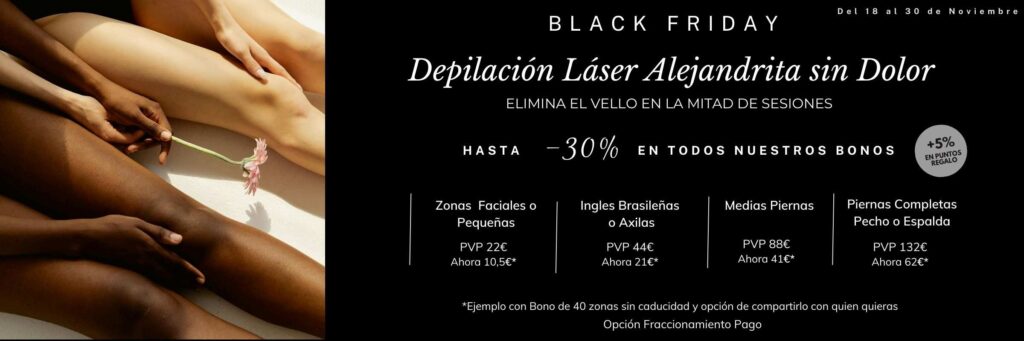 Precios Depilacion Laser Black Friday Laser Natura